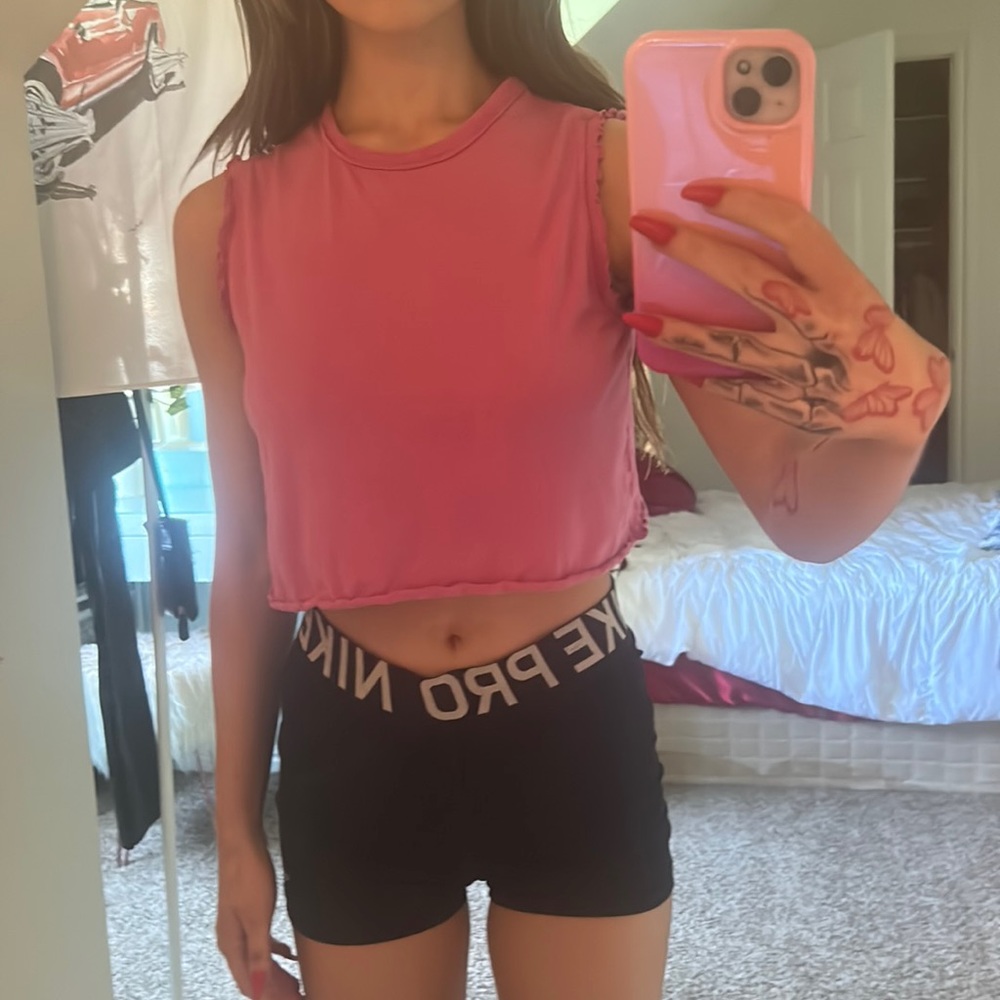 X-Small pink tank top